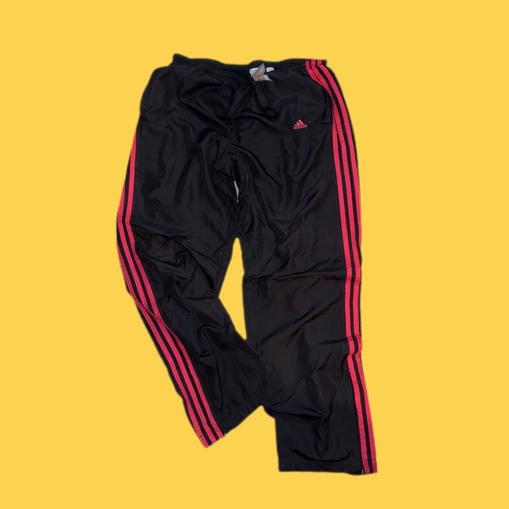 Vintage adidas windbreaker track pants